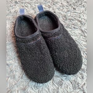 Bombas Cushioned Sunday Slippers Sherpa Navy Blue Size 10